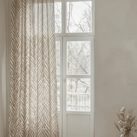 Cotton curtains