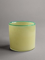 Candle holder M - Harmony (soft yellow/green)