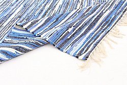 Rag rugs from Strehög of Sweden - Tulka (blue)