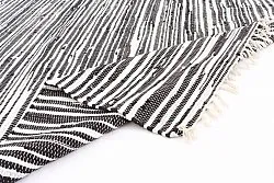 Rag rugs from Strehög of Sweden - Tulka (grey)