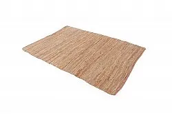 Hemp rug - Alamar (beige/brown)