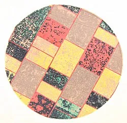 Rag rugs - Bastia (round) (multi)