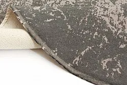 Rag rugs - Cassis (round) (grey)