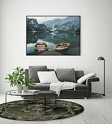 Round rug - Taknis (dark green)