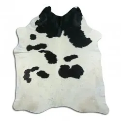 Cowhide - Black/white 1039