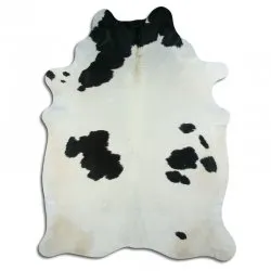 Cowhide - Black/white 1041