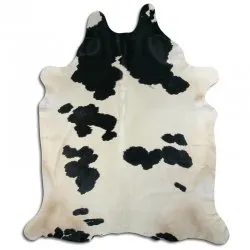 Cowhide - Black/white 1062