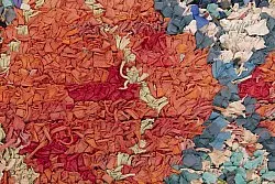 Moroccan Berber rug Boucherouite 195 x 115 cm
