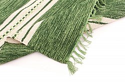 Rag rugs - Kajsa (green)