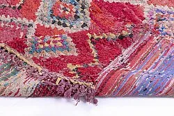 Moroccan Berber rug Boucherouite 260 x 130 cm
