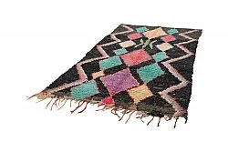 Moroccan Berber rug Boucherouite 235 x 135 cm