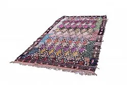 Moroccan Berber rug Boucherouite 270 x 145 cm