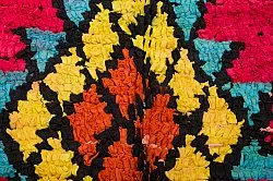 Moroccan Berber rug Boucherouite 260 x 135 cm