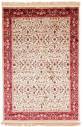 Wilton rug - Francesca (ivory/red)