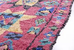 Moroccan Berber rug Boucherouite 225 x 135 cm