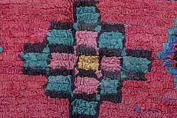 Moroccan Berber rug Boucherouite 225 x 135 cm