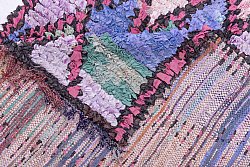 Moroccan Berber rug Boucherouite 245 x 100 cm
