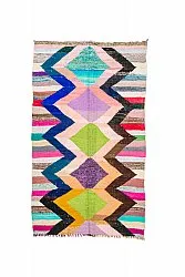 Moroccan Berber rug Boucherouite 155 x 260 cm