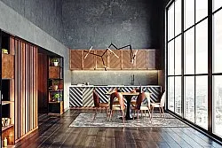 Wilton rug - Javis (blue/multi)