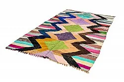 Moroccan Berber rug Boucherouite 155 x 260 cm