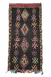 Moroccan Berber rug Boucherouite 320 x 150 cm