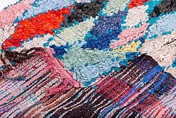 Moroccan Berber rug Boucherouite 200 x 130 cm