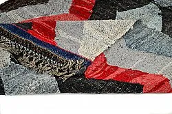 Moroccan Berber rug Boucherouite 135 x 225 cm