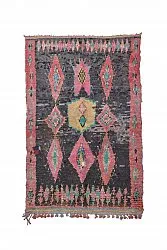 Moroccan Berber rug Boucherouite 240 x 155 cm