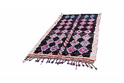 Moroccan Berber rug Boucherouite 265 x 140 cm