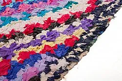 Moroccan Berber rug Boucherouite 270 x 145 cm