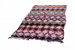 Moroccan Berber rug Boucherouite 220 x 130 cm