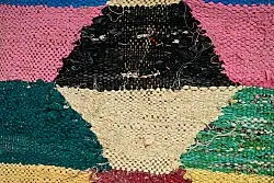 Moroccan Berber rug Boucherouite 145 x 275 cm