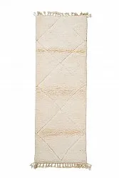 Kilim Moroccan Berber rug Beni Ourain 295 x 85 cm
