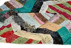 Moroccan Berber rug Boucherouite 140 x 265 cm
