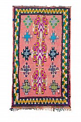 Moroccan Berber rug Boucherouite 270 x 155 cm