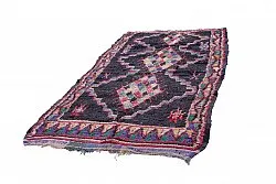 Moroccan Berber rug Boucherouite 240 x 130 cm