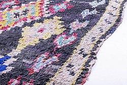 Moroccan Berber rug Boucherouite 320 x 140 cm