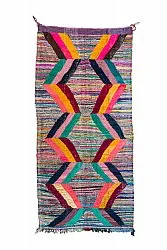 Moroccan Berber rug Boucherouite 150 x 325 cm