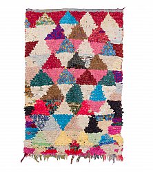 Moroccan Berber rug Boucherouite 190 x 125 cm
