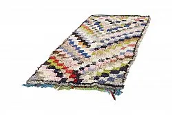 Moroccan Berber rug Boucherouite 210 x 115 cm