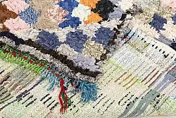 Moroccan Berber rug Boucherouite 210 x 115 cm