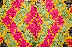 Moroccan Berber rug Boucherouite 135 x 290 cm