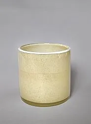 Candle holder M - Harmony (beige/white)