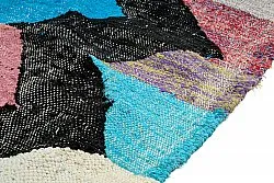 Moroccan Berber rug Boucherouite 120 x 230 cm