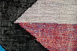 Moroccan Berber rug Boucherouite 120 x 230 cm