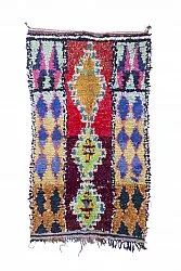 Moroccan Berber rug Boucherouite 245 x 135 cm