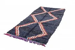 Moroccan Berber rug Boucherouite 265 x 135 cm