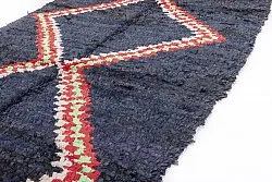 Moroccan Berber rug Boucherouite 265 x 135 cm