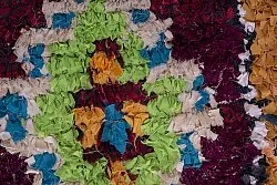 Moroccan Berber rug Boucherouite 245 x 135 cm