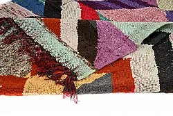Moroccan Berber rug Boucherouite 140 x 305 cm